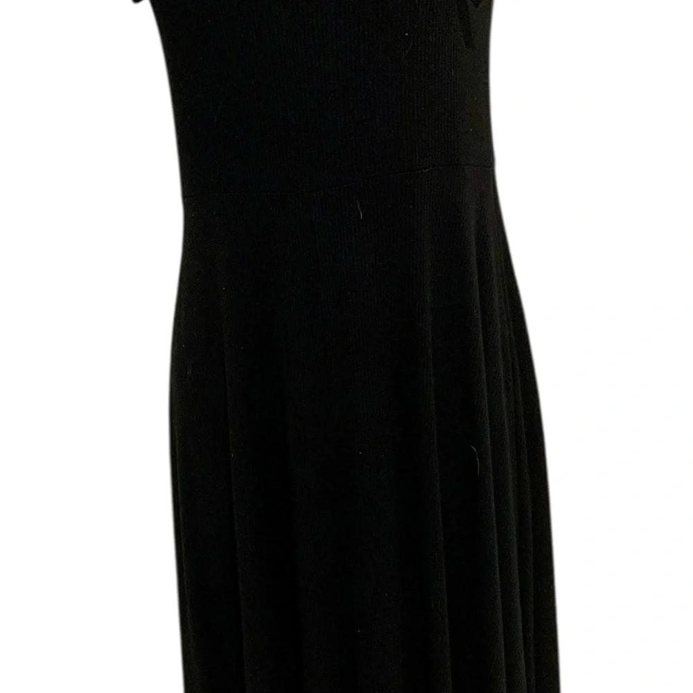 Maternity DressGAP Black Spaghetti Strap Dress Flowy Full Hem. maternity Dress